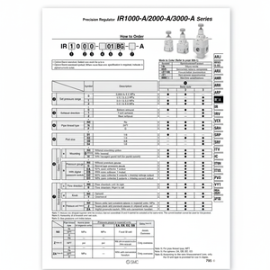 Modèle de régulateur de pression de précision SMC Pneumatics IR2000-02G-R-A - Product Image 1