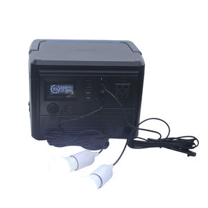 12v 40ah 43आह सौर पोर्टेबल बिजली स्टेशन के लिए सौर पोर्टेबल बिजली स्टेशन 4 लिथियम आयरन फॉस्फेट 600w पोर्टेबल पावर स्टेशन - Product Image 2