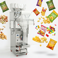 Machine d'emballage automatique multifonctionnelle pour aliments sous azote (1 kg) : chips de banane, chips de pommes de terre, snacks, popcorn, noix