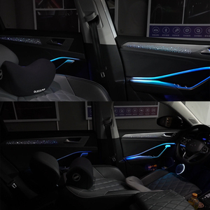 Kit d'éclairage d'ambiance de luxe pour voiture Symphony, bande LED intérieure en fibre optique acrylique pour Volkswagen Sagitar, vente directe usine - Product Image 4