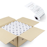 Papier thermique économique de 57 mm, rouleaux d'imprimante POS en gros avec qualité et approvisionnement stables