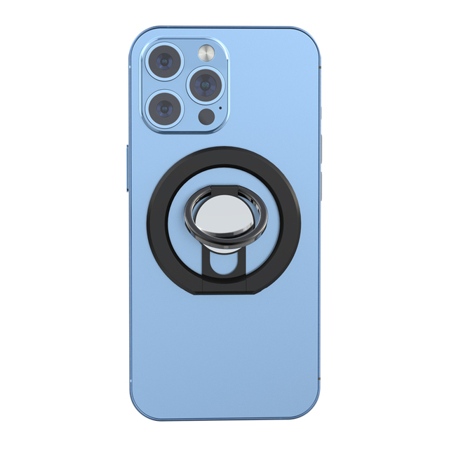For Magnetic Ring Phone Holder for iPhone 360 Degree Rotating Foldable Magnet Cell Phone Grip Kickstand