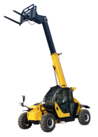 Chariot télescopique rotatif 4 tonnes 14m, rotation à 360 degrés, chariot élévateur télescopique homologué CE