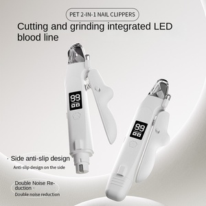 <span class=keywords><strong>Tagliaunghie</strong></span> e Lima per Cani Elettrico 2-in-1 Aggiornato con Design Portatile, Alimentazione a Batteria, Ricarica USB e Luce LED - Product Image 3