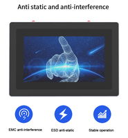 Panel PC Táctil Industrial Todo en Uno, Personalizado, para Exteriores, Impermeable IP67, Capacitivo Integrado, Android 7, 10, 15 Pulgadas