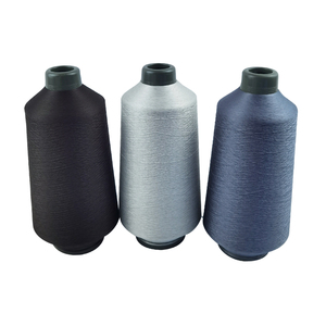 75D/2 bán buôn 100% polyester intermingle kế<span class=keywords><strong>t</strong></span> <span class=keywords><strong>c</strong></span>ấu sợi bản sao Nylon DOPE nhuộm <span class=keywords><strong>c</strong></span>ăng cao polyester sợi cho giày trên - Product Image 3