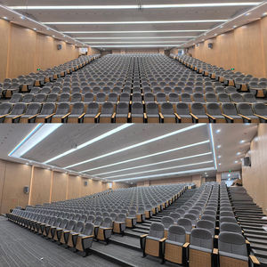 Precio de fábrica, sillas de asiento de cine, venta al por mayor, silla plegable de iglesia de auditorio universitario - Product Image 4