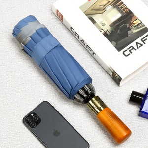 ร่มพับได้อัตโนมัติทำจา<span class=keywords><strong>ก</strong></span><span class=keywords><strong>ไม้</strong></span>หนาทำจา<span class=keywords><strong>ก</strong></span>ทองแ<span class=keywords><strong>ด</strong></span>งแถบสะท้อนแสงร่มกลับ<span class=keywords><strong>ด</strong></span>้านแบบโบราณพร้อมที่จับ<span class=keywords><strong>ไม้</strong></span> - Product Image 4