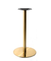 Lifepursue Bar Hauteur Base de table en acier inoxydable Meubles d'accueil de luxe