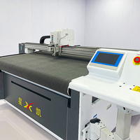 Machine de découpe automatique CNC XK à haute précision avec couteau vibrant pour intérieurs automobiles (tapis de voiture/sièges/revêtements de coffre/volants)