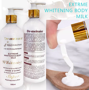 Avoir stock lotion naturelle pour le corps lait corporel blanchissant rapide soins de la peau hydratant éclaircissant blanchiment pour la peau noire - Product Image 2