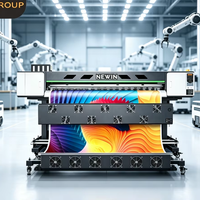 Impresora de Inyección de Tinta Eco Solvente NEWIN, Compatible con Impresión Flexográfica, Impresora Automática de Etiquetas/Facturas/Tarjetas, Certificación CE, 1 Año de Garantía