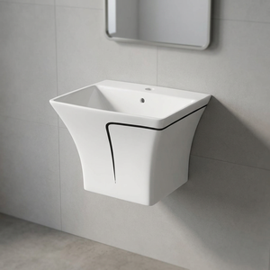 Sanitary Ware Designer Bathroom <b>Set</b> One Piece <b>Cheap</b> Price WC Toilet Black Ceramic Wholesale EWC - Product Image 5