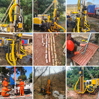 Foreuse hydraulique sur chenilles pour carottage diamanté, portée 1000m, pour l'exploration minière