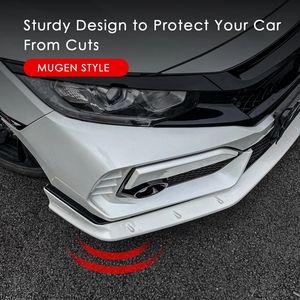 Accessori per auto paraurti anteriore Spoiler laterale Splitter per Honda Civic 10th Gen Modifications Body Kit stile <span class=keywords><strong>Mugen</strong></span> - Product Image 4
