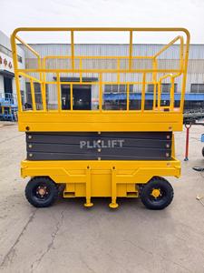 Plateforme élévatrice mobile à ciseaux CE 4m/<span class=keywords><strong>6m</strong></span>/8m/10m/12m/14m/16m/18m/20m, plateforme de travail en <span class=keywords><strong>hauteur</strong></span>, levage hydraulique électrique, capacité de charge 500-2000kg - Product Image 4