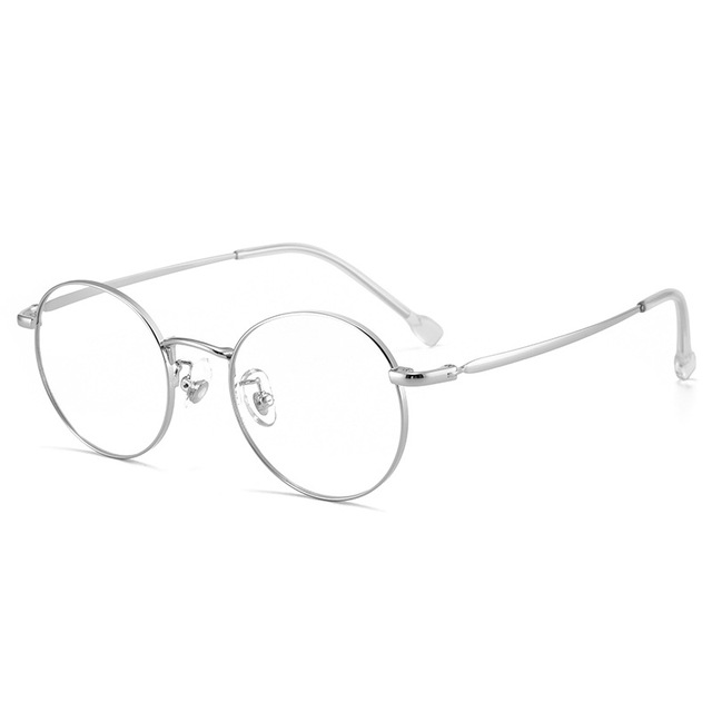 8123 Titanium Ultra Light Eyeglasses Frame for Optical Eye Glasses Round Unisex Eyewear Glasses Danyang Factory High Quality