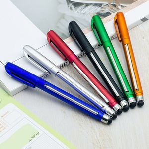 Stylo à bille en plastique ABS, prix de gros promotionnel, moins cher, impression de logo personnalisé, stylo avec logo pour la papeterie - Product Image 1
