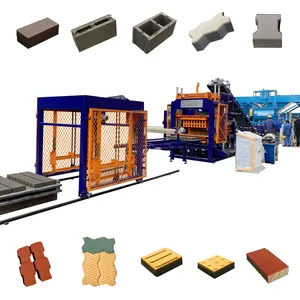 KAIDONG QT5-15 China Supplier Fully Automatic hollow block making machine Hydraulic Pressure Cement Brick Block Making Machine