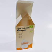 Boîte en carton blanc écologique recyclable avec impression de logo personnalisé, pliable et emballable à plat