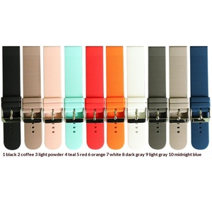 Elegante Correa de Reloj de Silicona Transpirable de 20 mm con Hebilla para los Modelos <span class=keywords><strong>Huami</strong></span> GTS <span class=keywords><strong>3</strong></span> y <span class=keywords><strong>GTR</strong></span> <span class=keywords><strong>3</strong></span> <span class=keywords><strong>PRO</strong></span>, Correa de Repuesto Cómoda - Product Image 6