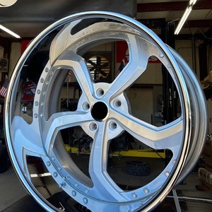 Cerchi Forgiati SHIN-103 Deep Dish a 2 Pezzi 5X112 5X120mm per Ford 250 Monte <span class=keywords><strong>Impala</strong></span> Chevelle Caprice - Product Image 6