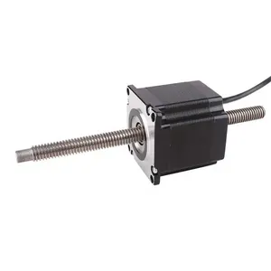 NEMA 23 External Non Captive Step Threaded Rod Shaft Lead Screw Linear Stepper Motor