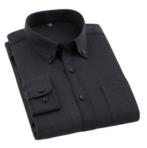 Nuova <span class=keywords><strong>Camicia</strong></span> da Uomo in Cotone Oxford Bianco con Logo Personalizzato, Manica Lunga - Product Image 6