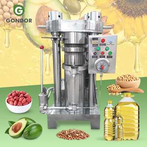 Presse à huile à froid pour la fabrication d'huile de moringa, de colza, de noix, de palmiste, de beurre de karité - Product Image 1