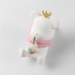 Cute Ceramic Bear Car <strong>Vent</strong> <strong>Clip</strong> <strong>Air</strong> Freshener <strong>Diffuser</strong> for Aromatherapy Fragrance Decoration Interior Car <strong>air</strong> Freshener - Product Image 6