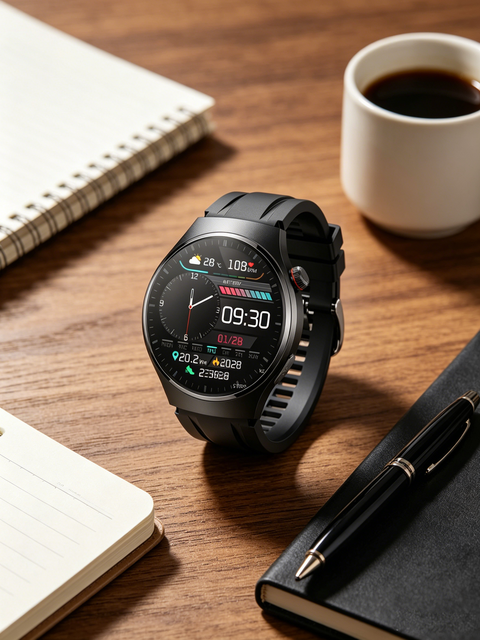 Smart Watch for Men & Women Digital Activity Tracker TFT Display IP67 Waterproof Magnetic Charging Heart Rate Sleep Tracking