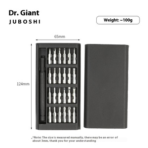 24-in-1 S2 sửa chữa khoan tuốc nơ vít Bit <span class=keywords><strong>Set</strong></span> điện thoại di động đa chức năng chính xác dụng cụ cầm tay OEM 3 năm Dr. khổng lồ nhôm - Product Image 6