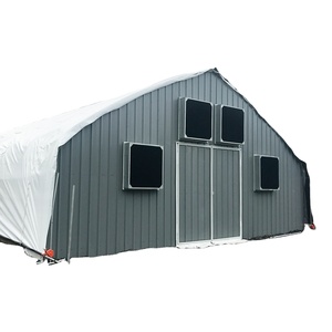 Cheap Agricultural Automated Polycarbonate <b>Tunnel</b> Plastic Glass Hydroponic Blackout Light Deprivation Tomato Greenhouse - Product Image 1