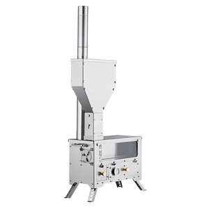 Poêle à granulés portable avec four pour tente chaude, poêle de camping en <span class=keywords><strong>bois</strong></span> pour fourgon, cabine, survie hivernale, cuisson - Product Image 1