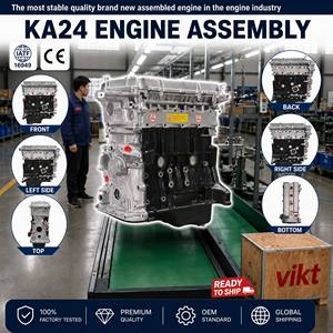 Ensemble moteur complet Kuntai KA24-DE 2.4L, moteur à <span class=keywords><strong>essence</strong></span> pour Nissan Paladin Ruiqi Pickup, <span class=keywords><strong>prix</strong></span> d'usine OEM - Product Image 1