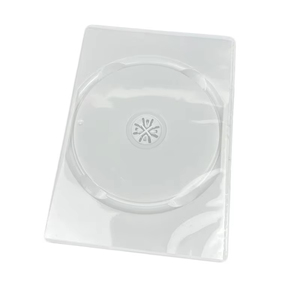 Boîtier de protection transparent en plastique pour CD/DVD 14 mm, simple ou double disque, pour la maison, la voiture, les voyages, vente en gros - Product Image 5