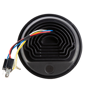 Nuevo Faro LED Rojo de 5.75 Pulgadas para Motocicleta Sportster Dyna Iron 883 Wide Glide, Luz de Proyector, Marca Morsun - Product Image 6