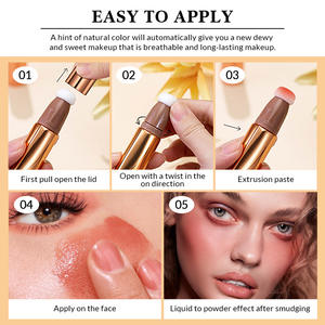 Iluminador Líquido Mineral de Larga Duración Seline Girl, 10 Colores, 15g, Alta Pigmentación, Cambia de Color, Contorno, Bronceador, Rubor para Rostro y Cuerpo - Product Image 4