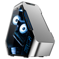 New OEM TR03-G Mid Tower Steel Computer Case with Audio Ports Supports ATX Motherboard for Gaming PCs