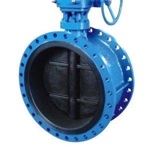 Brida de sellado de agua de caucho tipo mariposa D341X-16P/D41X-16 DN40-D300 para temperaturas moderadas - Product Image 5