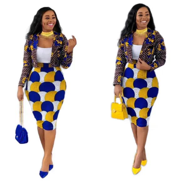 H & D wholesale fashion style african dress patterns tassel Plus Size Africa sequin Dress