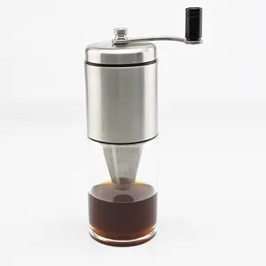 Hướng Dẫn Sử Dụng Thép Không Gỉ Glass Coffee Grinder Với Phễu