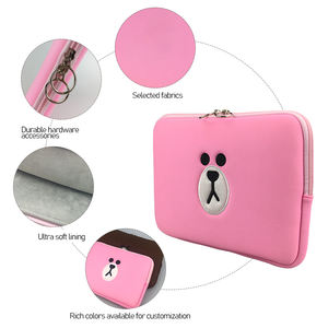 네오프렌 노트북 케이스 13 "14 인치 하드 쉘 방수 및 충격 방지 노트북 슬리브 가방 (어깨 끈 포함) - Product Image 3