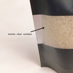 Bolsas de Embalaje de Alimentos Portátiles con Ventana y Cierre Autoadhesivo, Tipo Stand-up, para Snacks, Frutos Secos, Alimentos para Mascotas y Supermercados, Venta al Por Mayor, en Stock - Product Image 4