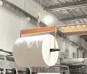 Vendita Diretta di Fabbrica Rotolo Jumbo di Carta Igienica Morbida in Pura Polpa di Bambù Vergine Materiale Grezzo per Carta Igienica a 2 Veli - Product Image 2