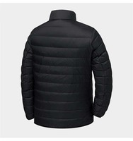 Veste matelassée légère et résistante à l'eau, coupe-vent chaud pour l'hiver, fabricant de vêtements avec logo personnalisé OEM