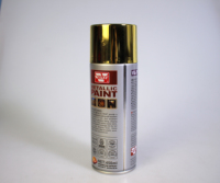 Peinture en aérosol effet chrome doré pour métal, plastique, roues, revêtement décoratif de surface, marque privée