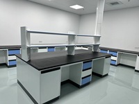 Équipement de table en acier médical Mobilier de laboratoire Banc de travail de laboratoire Mobilier de laboratoire scolaire Prix