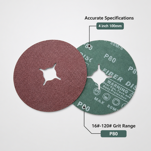 Disque à tronçonner en fibre <span class=keywords><strong>REX</strong></span> de haute qualité 4 pouces 100 mm - Outils abrasifs en gros OBM/OEM pour métal, bois, oxyde d'aluminium - Product Image 2
