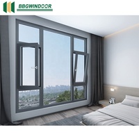 Lukliving, ventanas abatibles exteriores abiertas, ventanas abatibles para hotel